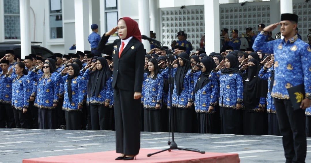 Wali Kota Naili Trisal Pembina Upacara Sumpah Pemuda