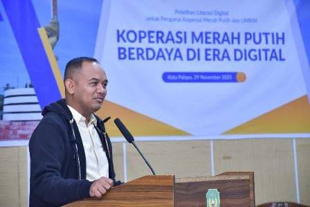Wawali Ome Hadiri Pelatihan Literasi Digital Koperasi Merah Putih