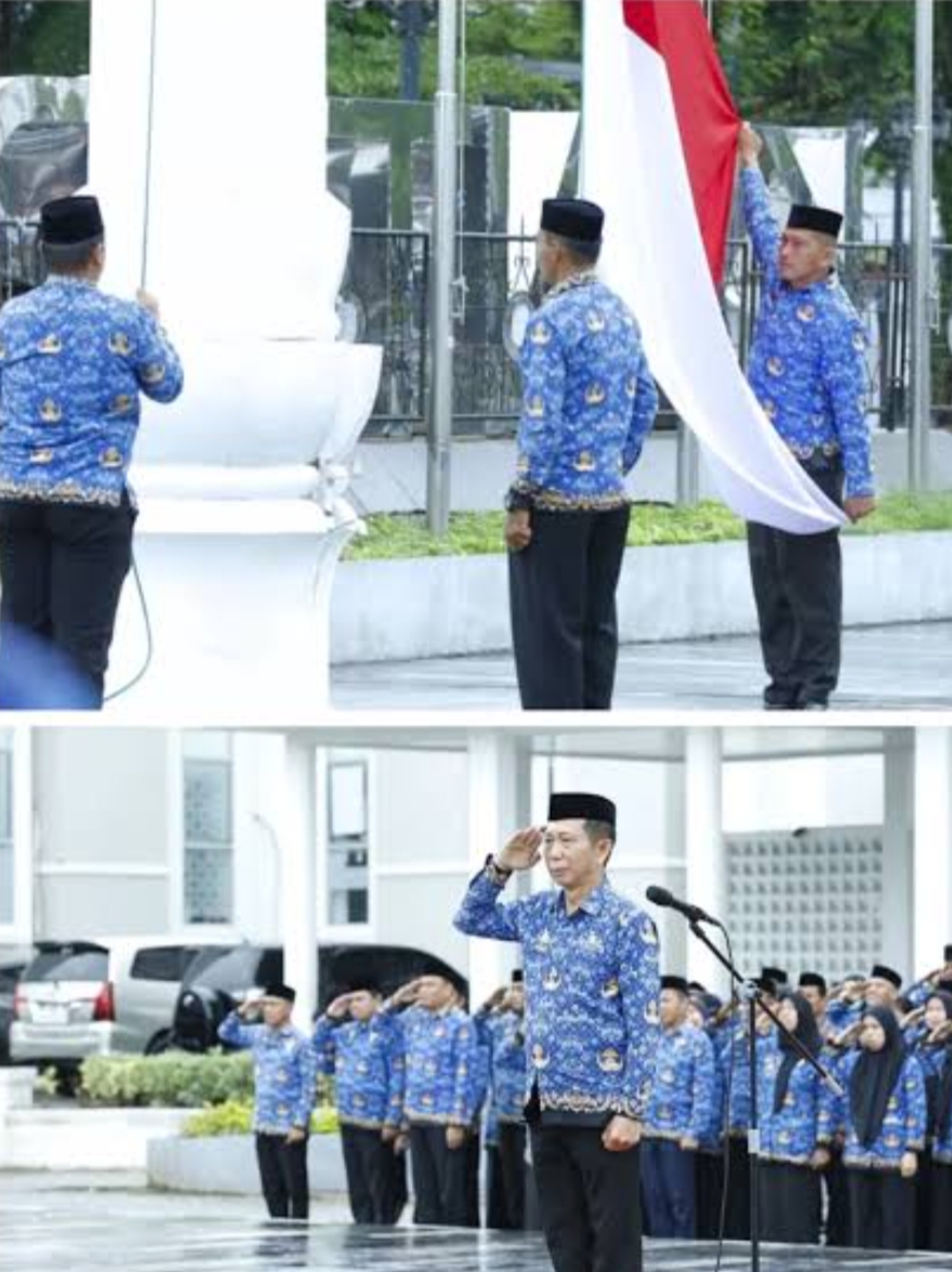 Plh Sekkot Irup HUT PGRI ke-80 dan KORPRI ke-54