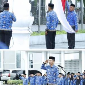 Plh Sekkot Irup HUT PGRI ke-80 dan KORPRI ke-54